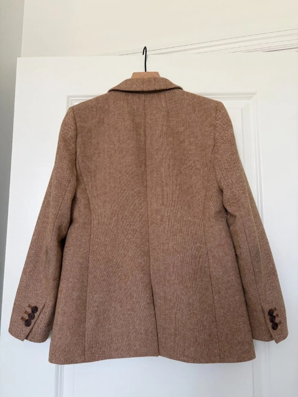 J Crew Camel Wool Blazer in Size 0